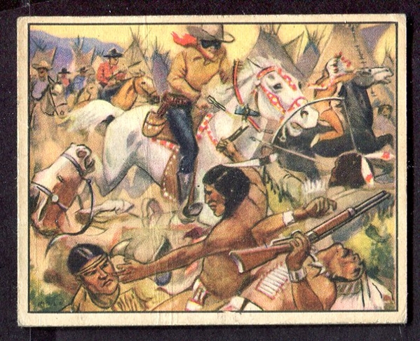 1940 Lone Ranger #21 Saving Tontos Scalp