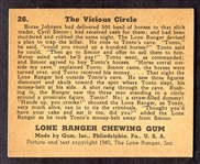 1940 Lone Ranger #26 The Vicious Circle