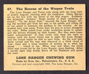 1940 Lone Ranger #47 Rescue of the Wagon Train