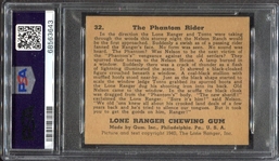 1940 Lone Ranger #32 The Phantom Ranger PSA 5