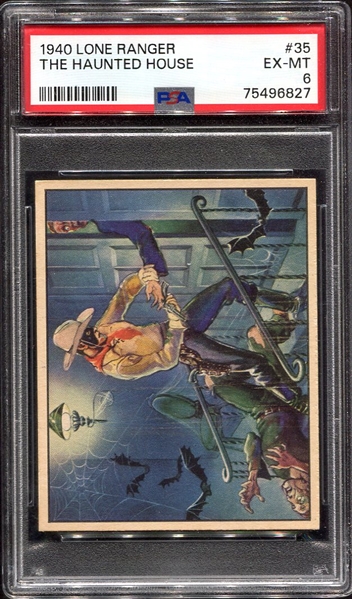 1940 Lone Ranger #35 The Haunted House PSA 6