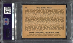 1940 Lone Ranger #36 The Cattle Rush PSA 5.5