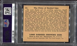 1940 Lone Ranger #41 The Price of Sealed Lips PSA 6