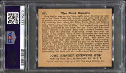 1940 Lone Ranger #43 The Bank Bandits PSA 7