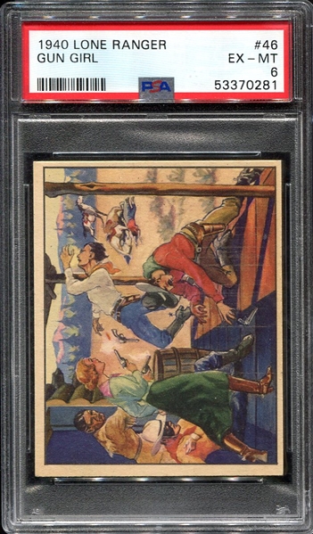 1940 Lone Ranger #46 Gun Girl PSA 6