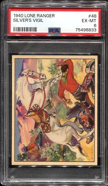 1940 Lone Ranger #48 Silvers Vigil PSA 6