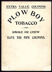 Plow Boy Tobacco Solly Hoffman Chicago Cubs 