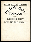 Plow Boy Tobacco Rube Kroh Chicago Cubs 