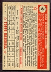 1952 Topps #65 Enos Slaughter Red Back
