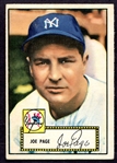 1952 Topps #48 Joe Page Correct Red Back