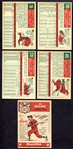1959 Topps Lot of 5 Stars