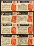 1955 Bowman 10 Card Lot w/HOFers