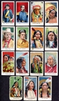 1910 E50 John Dockman Wild West Gum 15 Diff.