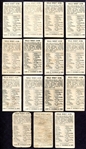 1910 E50 John Dockman Wild West Gum 15 Diff.
