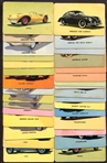 1955 Mother's Cookie Sports Cars Lot of 31