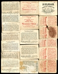 c. 1910 Tobacco Non-Sports Lot of 48 From Various Sets