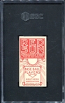 T211 Red Sun Wagner Mobile SGC 5.5 Highest Graded