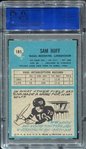 1964 Philadelphia #185 Sam Huff PSA 8