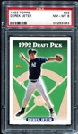 1993 Topps #98 Derek Jeter RC PSA 8