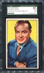 1952 Bowman TV & Radio Stars #14 Bob Hope SGC 40