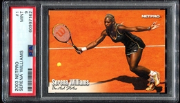 2003 Netpro #1 Serena Williams PSA 9
