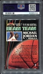 1992 Stadium Club Beam Team #1 Michael Jordan PSA 8