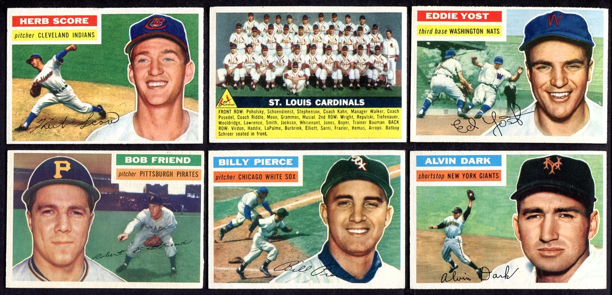 1956 Topps 40 Different Ex+/-