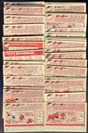 1958 Topps Lot of 59 w/HOFers