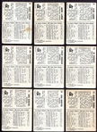 1960-62 Bell Brand & Morrell Meats L.A. Dodgers Lot of 18