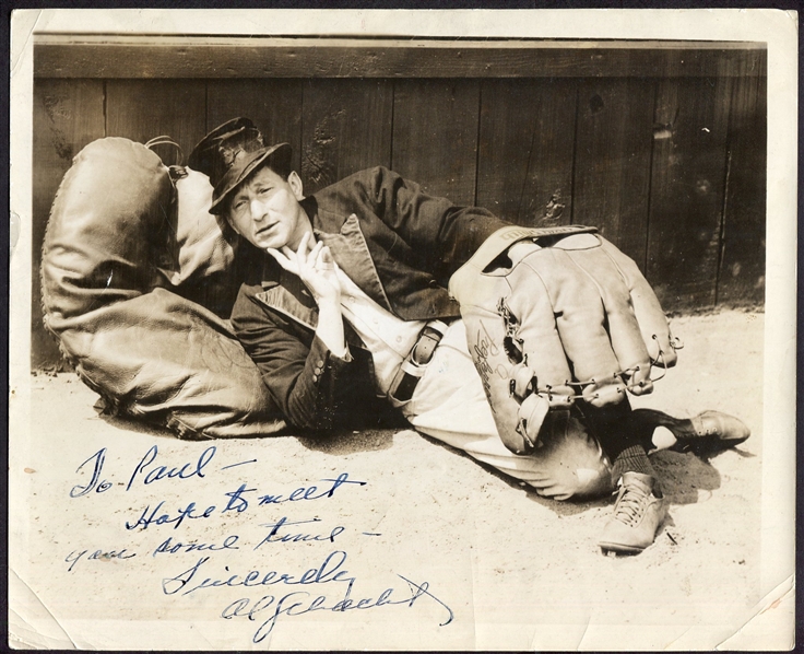 Al Schact Signed 8" x 10" Photo