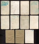 1928 Zeenut Lot of 11 Different