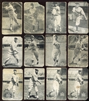 1929 Zeenut Lot of 24 Different