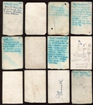 1929 Zeenut Lot of 24 Different