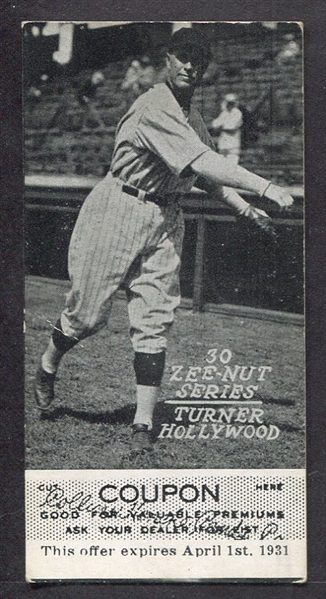 1930 Zeenut Turner Hollywood With Coupon