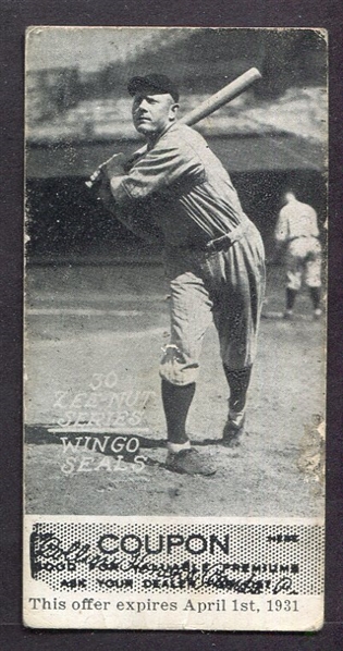 1930 Zeenut Wingo San Francisco With Coupon