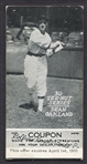 1930 Zeenut Dean Oakland With Coupon