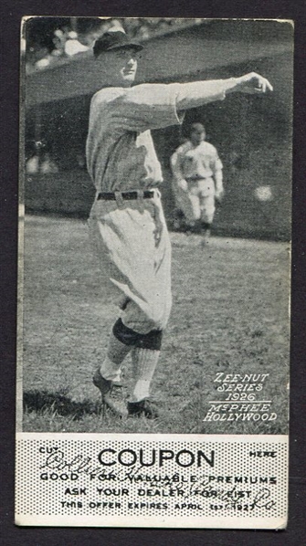 1926 Zeenut McPhee Hollywood With Coupon