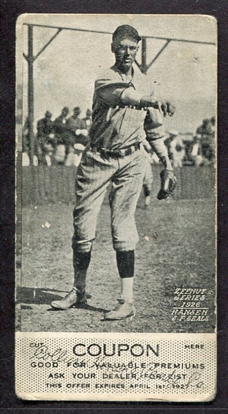1926 Zeenut Hansen Seals With Coupon