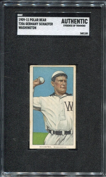 T206 Germany Schaefer Washington Polar Bear SGC A
