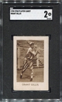 1928 Star Player Candy Grant Gillis SGC 2 Highest Graded