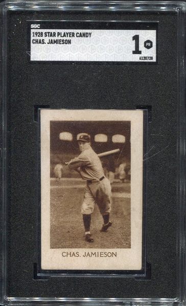 1928 Star Player Candy Chas. Jamieson SGC 1