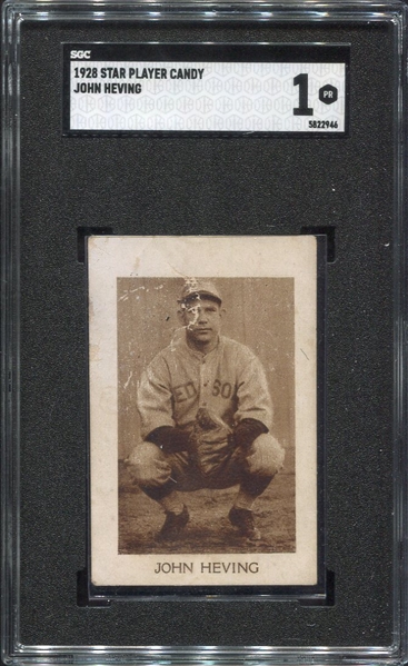 1928 Star Player Candy John Heving SGC 1