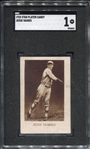 1928 Star Player Candy Jesse Haines SGC 1