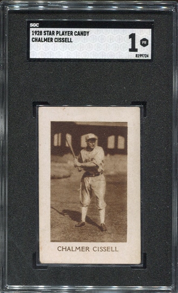 1928 Star Player Candy Chalmer Cissell SGC 1