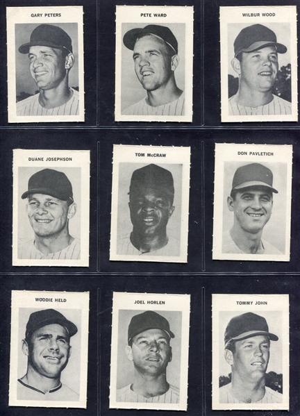 1969 Milton Bradley Chicago White Sox Complete Set of 14