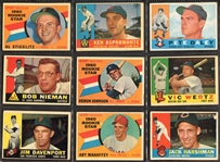 1960 Topps Lot of 100 Mostly Different