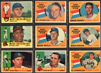1960 Topps Lot of 100 Mostly Different