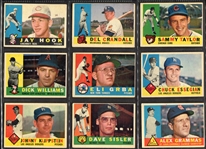 1960 Topps Lot of 100 Mostly Different
