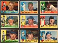 1960 Topps Lot of 100 Mostly Different
