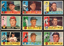 1960 Topps Lot of 100 Mostly Different
